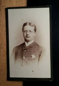 Ed. Temmaley? como estudiante en SS 1885 / CDV Eduard Faithach Greifswald - Imagen 1 de 2
