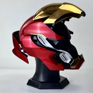 NEW Friday Iron Man Mk50 1:1 Wearable Helmet COS Remote Touch Voice Control Gift - Picture 1 of 14