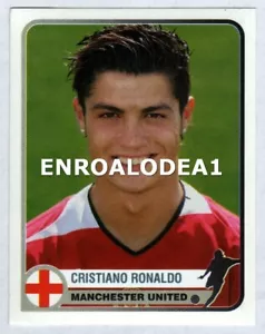FIGURINA PANINI CHAMPIONS 2005 N 228 CRISTIANO RONALDO MANCHESTER NUOVA PERFETTA - Foto 1 di 1