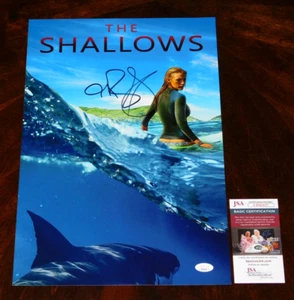 BLAKE LIVELY "NANCY" SIGNED THE SHALLOWS 12X18 MOVIE POSTER JSA COA HORROR!!! - Picture 1 of 1