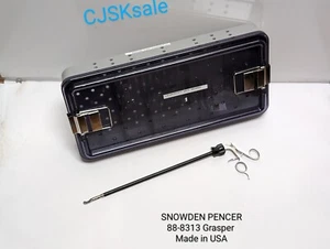 SNOWDEN PENCER 88-8313 Grasper w/ STRYKER Tray (USED). - Picture 1 of 20