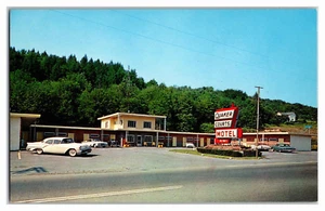 Postcard PA Pennsylvania Dallas Penna Quaker Courts Motel U.S. 309 Cars c1960s - Picture 1 of 2