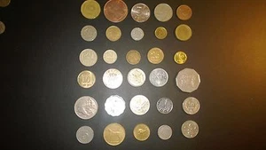  " WORLD  COINS "Set of (30) Coins,from 24 Countries: - Picture 1 of 6