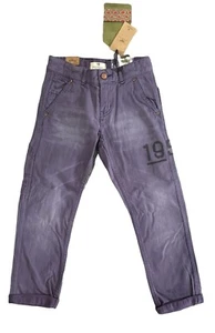 Scotch & Soda UNISEX Purple Cuffed Relaxed Slim Fit Jeans SZ 6 NWT $79 - Picture 1 of 6