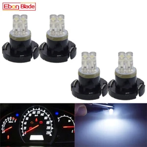 4 X White T4.2 Neo Wedge LED Bulb Cluster Instrument Dash Climate Base Lights - Bild 1 von 9