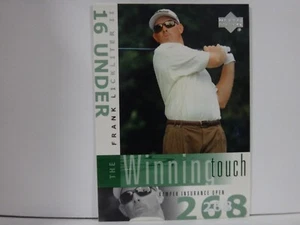 Upper Deck The Winning Touch 2002 Frank Lickliter II #WT5 novato radiocontrol - Imagen 1 de 2