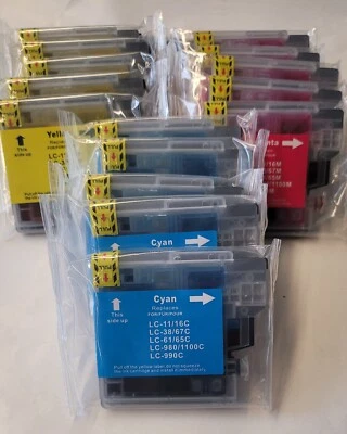 15x TINTEN PATRONEN kompatibel für BROTHER DCP 145c 165c 167c 195c 365c MFC 250c - Bild 1 von 4