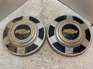 (2) 1973-1987 Chevy Pickup Truck Hubcap Cap OEM  3/4 12" 2500 3500 73-87 - Photo 1 sur 6