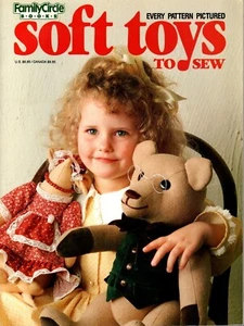 Family Circle Books SOFT TOYS TO SEW Zoo Animals Dinosaur Bears All Patterns - Picture 1 of 2