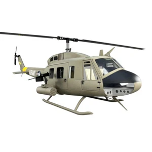 800 Tamaño UH-1D Ejército ARF RC Helicóptero Fuselaje SM2.0 Militar KIT con Mecánica - Imagen 1 de 15