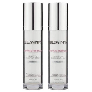 2x Dr. Lewinn's Day and Night Sensitive Cleansing Milk 120ml - Picture 1 of 3