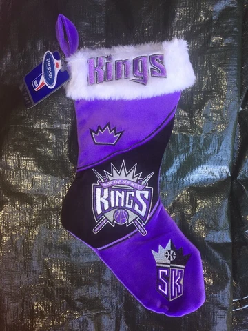 ONE Sacramento Kings Forever Collectibles NBA Christmas Stocking New WITH TAGS ! Cover