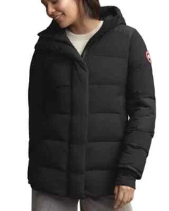 Canada Goose V4709 Black Hooded Puffer Alliston Down Coat Womens Size 2XS/165 - Picture 1 of 5