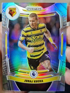 Panini Prizm Premier League 2021-22 Juraj Kucka Silver Prizm Watford