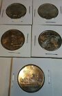 2000 All Five P State Quarters - Bu - 5 Coins - Uncirculated