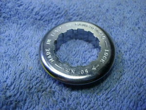 used VGC 27mm Thread Campagnolo Freehub Body Cassette Lockring OD is 38.5mm - Picture 1 of 4