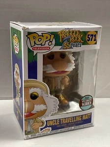 Funko Pop Televisión Fraggle Rock Tío Viajero Matt 571 Serie Especializada - Imagen 1 de 5