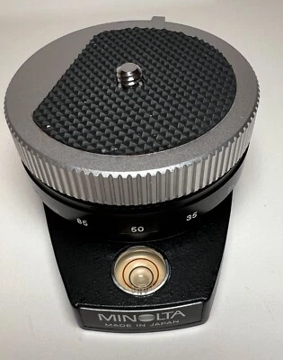 NUEVO Trípode inclinable panorámico giratorio Minolta 360 II Foto 1 de 3