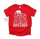 Christmas Pregnancy Announcement T-Shirt, Big Brother To Be, I'm Going To Be A