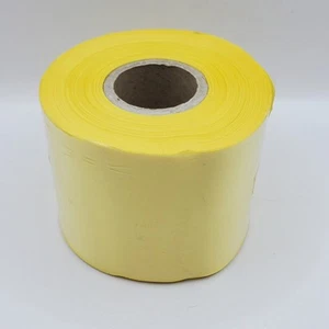 75 mm Satinband gelb extra breit ca. 20 m Hochzeit Auto Schärpe - Bild 1 von 4