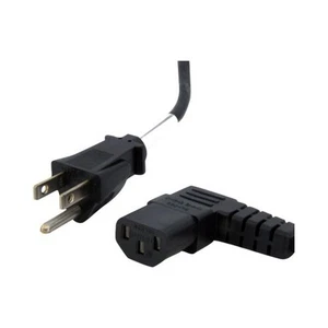 Startech PXT101L10 10FT POWER CORD, NEMA5-15P TO ANGLED C13 - Picture 1 of 1