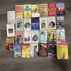 VTG Paperback Book Lot Of 27 Romance Various Authors - Picture 1 of 3