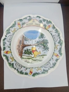 Disney Winnie the Pooh "Honey Tree" 8" Plate Royal Doulton Ornament 1990's - Picture 1 of 2