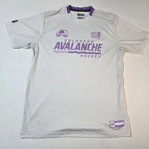 Camiseta para hombre talla grande Colorado Avalanche NHL fanáticos hockey lucha cáncer 2021 - Imagen 1 de 12