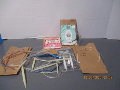 19 PAIRS OF CIRCULAR KNITTING NEEDLES - ASSORTED SIZES - Image 1 of 4