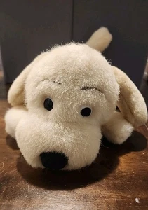 Vintage Dakin Drooper Welpe Hund cremeweiß beige Plüsch 1973 SELTEN 10 Zoll  - Bild 1 von 9