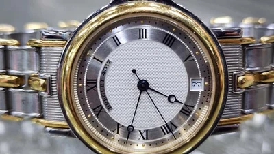 Breguet Horloger De La Marine Watch 4317 Automatic Steel and Gold 32mm — 第 1/4 张图片