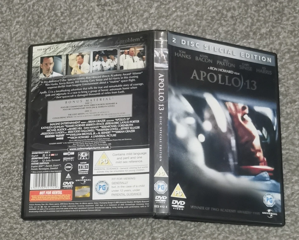 Apollo 13 DVD Action Adventure Film Tom Hanks, Howard (DIR) - Image 1 of 1