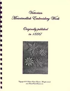 Victorian Mountmellick Embroidery Stitches Book 1886 Antique Embroidering Design - Picture 1 of 4