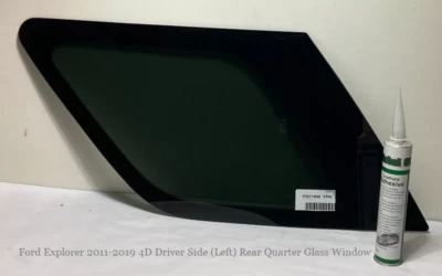 Fits Ford Explorer 2011-2019 4D Driver Side (Left) Rear Quarter Window Glass — 第 1/2 张图片