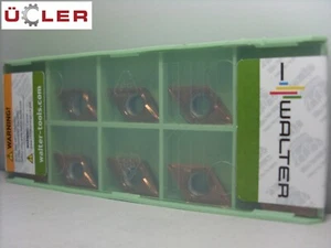 10 X WALTER DCGT 11T304-PF2 WXN10 WENDESCHNEIDPLATTEN CARBIDE INSERTS - Bild 1 von 1