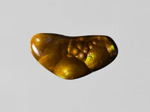IGI Certified MEXICO Fire Agate 10.22 Cts Natural Untreated Brown Free Form - Picture 1 of 2