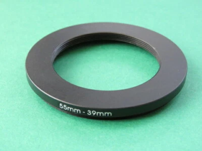 55mm to 39mm Stepping Step Down Male-Female Lens Filter Ring Adapter 55mm-39mm  - Image 1 of 2