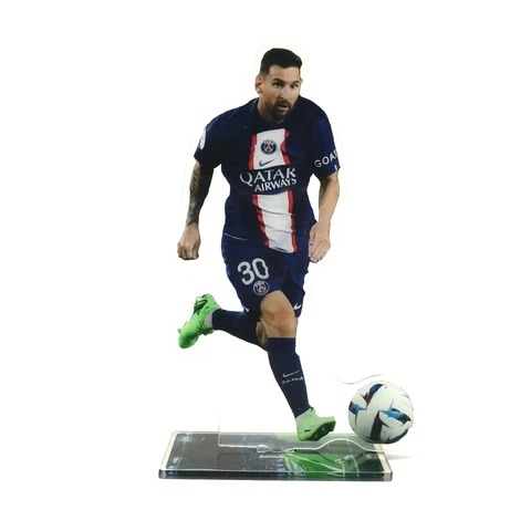 Lionel Messi Figure - #30 of PSG Messi Controls the Ball Figurine Ornament Cover