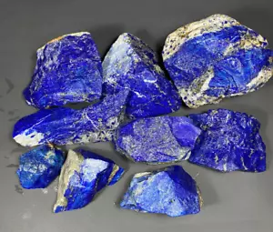 2,66Kg Top Qualität hellblau rau Madne Lapislazuli 09 Stk. - Bild 1 von 11