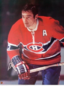 Vintage Original 1973 FRANK MAHOVLICH Montreal Canadiens NHL 18x24 POSTER - Picture 1 of 1