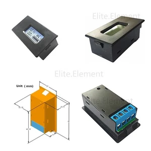 Medidor de capacidad de corriente de voltaje de CC 2.8-30V 0-10A batería de litio 18650 monitor HB - Imagen 1 de 4