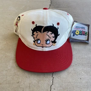 Vintage Betty Boop Hat Snapback Blockhead American Needle 1997 - Picture 1 of 7