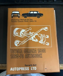 Toyota Corona 1500 Workshop Manual 1965-1970 #0851471366 - Bild 1 von 3