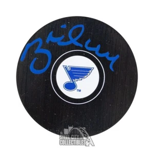 Brett Hull Autographed St Louis Blues Hockey Puck - PSA/DNA COA (A) - Picture 1 of 1