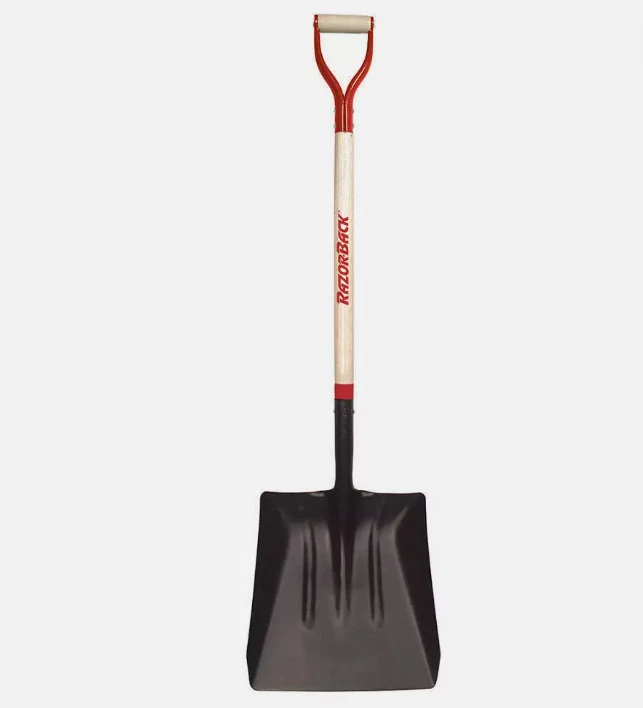 RAZOR-BACK 79804GR Street/Coal Shovel,14ga,DHndl,40in.LHndl 39FZ98 - Image 1 of 1