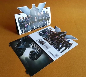 X Men Apocalypse 2016 Korean Movie Mini Posters Folding POP Flyers (Ver.1 of 2) - Picture 1 of 8