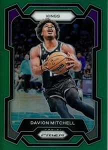 Davion Mitchell Prizm 23-24 #227 Green Prizm Sacramento Kings - Picture 1 of 2