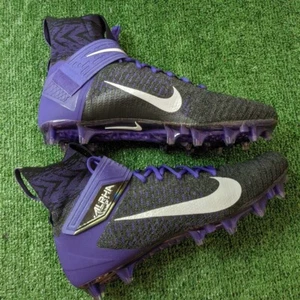 Nike Alpha Menace Elite 2 Flyknit - BV2077-011 Baltimore Ravens Size 15 - Picture 1 of 7