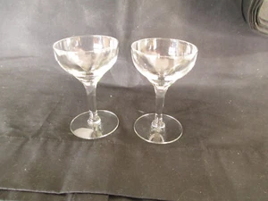 2er Set Aperitif Verdauungslikör Schnapsgläser herzlich Sherry klarfüßig - Bild 1 von 3
