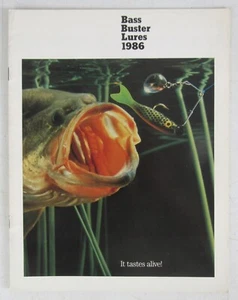 Bass Buster Köder Angelkatalog 1986 B4B4 - Bild 1 von 3